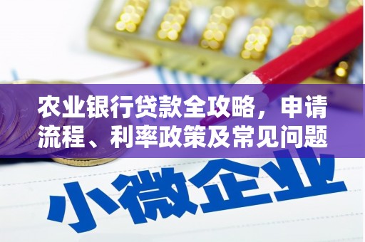 积石山农业银行贷款全攻略，申请流程、利率政策及常见问题解析