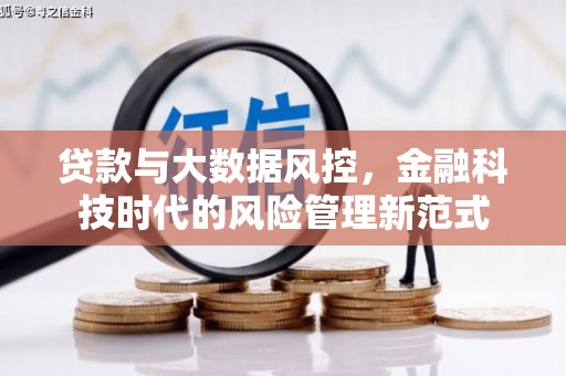 裕华贷款与大数据风控，金融科技时代的风险管理新范式