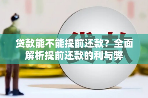洋山贷款能不能提前还款？全面解析提前还款的利与弊