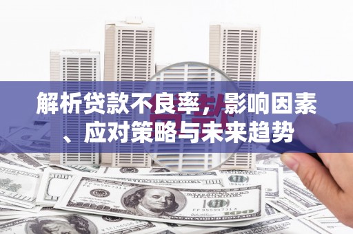 东明解析贷款不良率，影响因素、应对策略与未来趋势