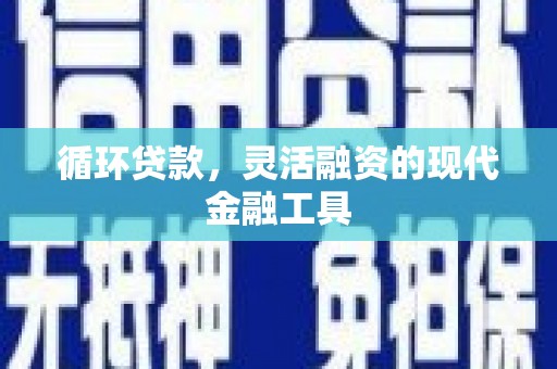 十堰循环贷款，灵活融资的现代金融工具