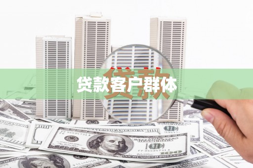 镇赉贷款客户群体