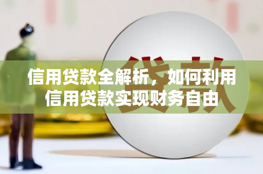 绥芬河信用贷款全解析，如何利用信用贷款实现财务自由