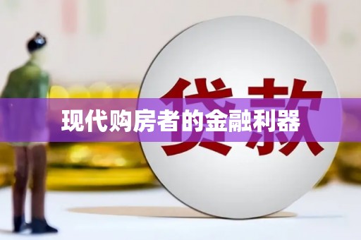 丰顺现代购房者的金融利器